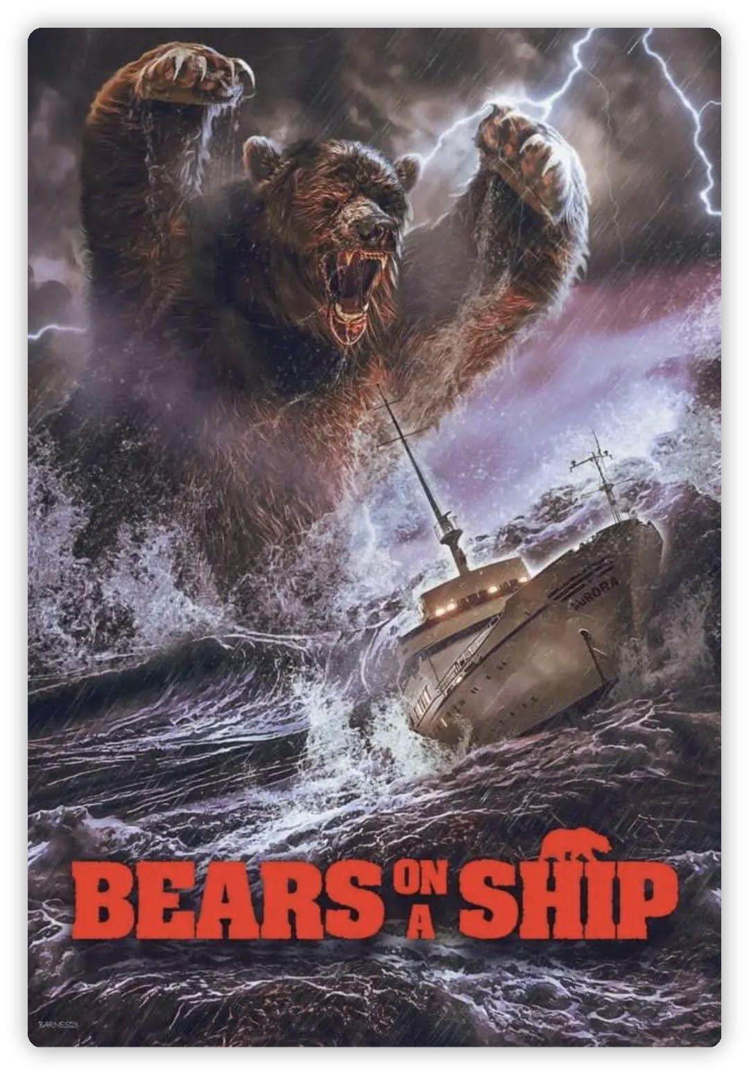 船上恶熊 Bears on a Ship 深度影评海报