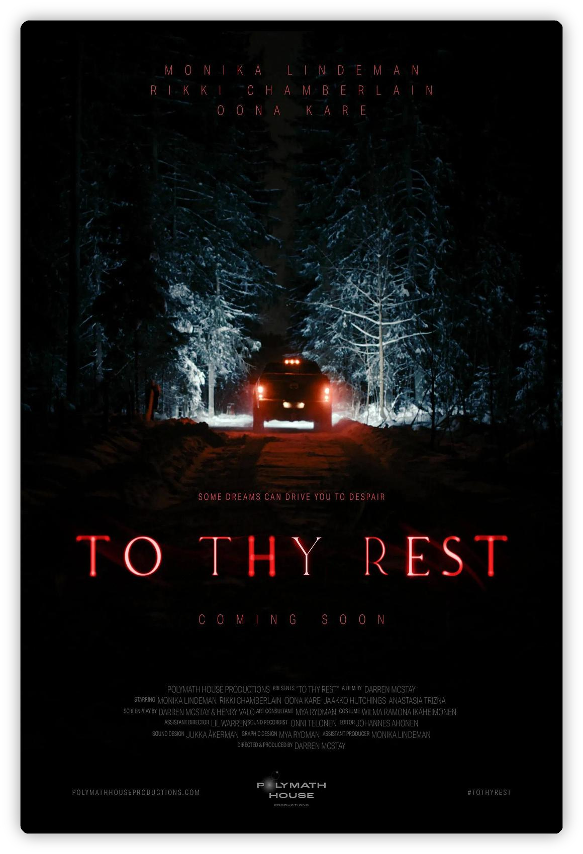 安息引 To Thy Rest 深度影评海报